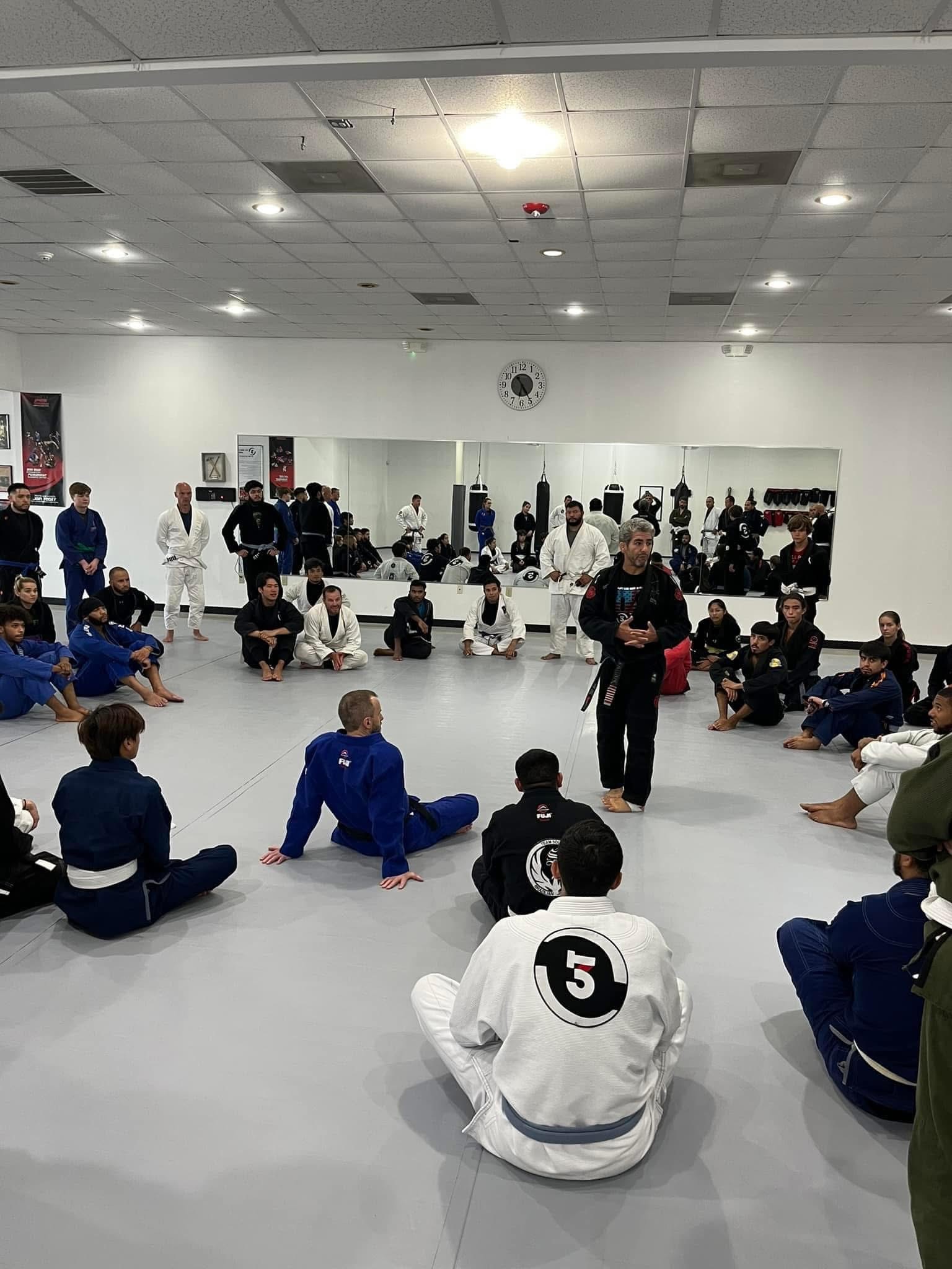 Training floor inside TX 3rd Coast MMA
